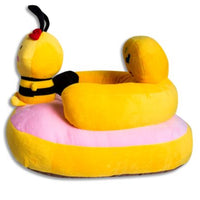 Cartoon bee figure plush sofa seat learning to sit chair for kids
