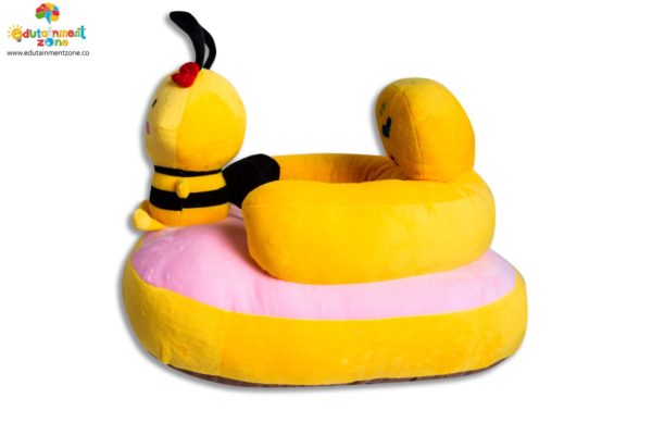 Cartoon bee figure plush sofa seat learning to sit chair for kids