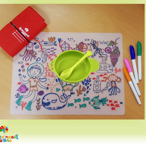 Sea World Design Washable Silicone Mat