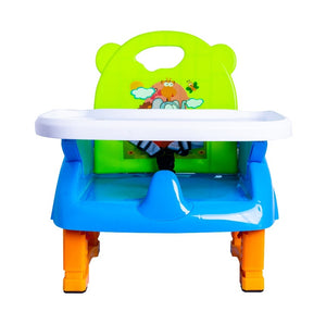 Multi-color foldable kids booster chair dining indoor and outdoor chair