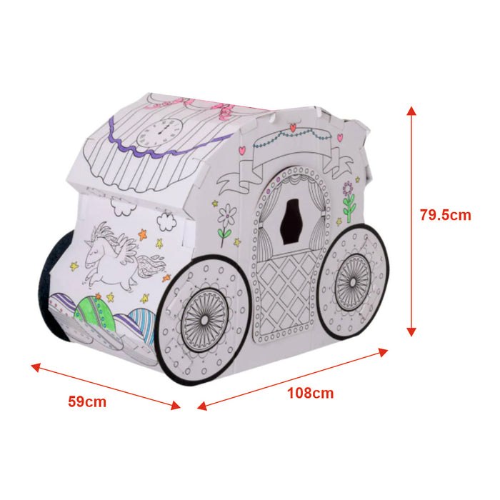 MY COLOURING PRINCESS CARRIAGE